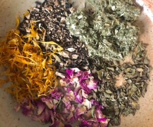 Herbs for foot soaking