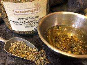 Herbal steam blend